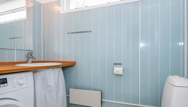 6 Person Holiday Home in Borkop - Foto 4, Baño