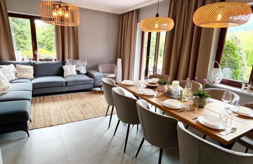 LAWENDOWA PRZYSTAŃ - dom nad rzeką - Brenna, 10 osób, sauna, balia z jacuzzi, ogród, plac zabaw - Foto 47