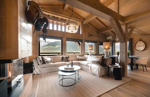Luxury Megève Chalet, sleeps 8 with Mountain Views and Jacuzzi - Foto 5