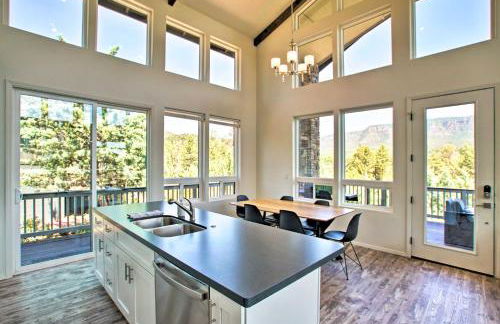 Fireplace, Mogollon Rim Views Luxury Pine Home - Foto 9