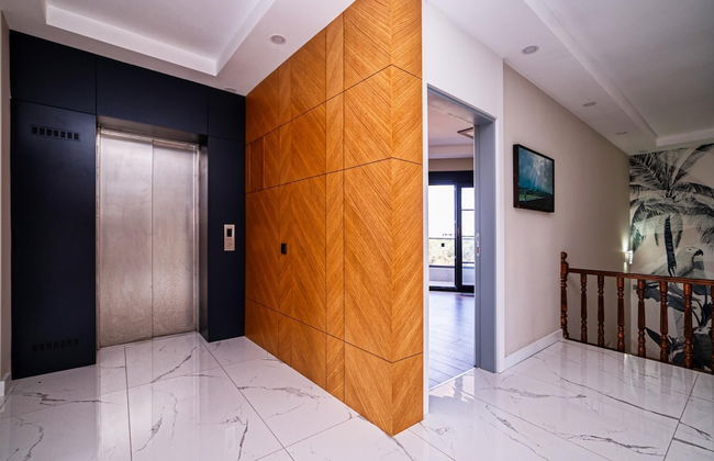 Lux Villa w Balcony Pool Sauna Garden in Antalya - Foto 36