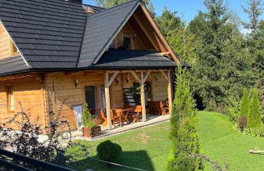 Borowikowe Zacisze drewniane domy z kominkami - Foto 20