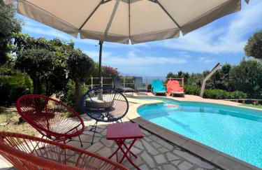 villa vue mer avec piscine et jardin arboré - Foto 3