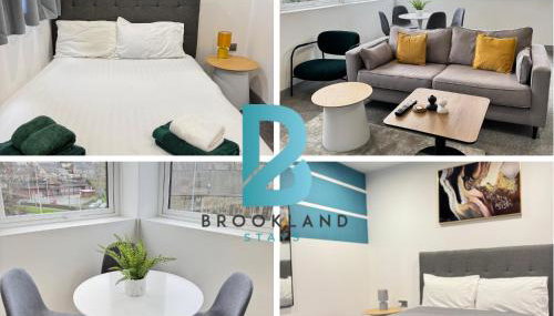 Two Bedroom Flat by Brookland Stays Serviced Accommodation Short Lets Leeds with Free WiFi - Foto 1