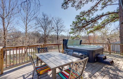 Deck and Boat Dock Lakefront Cabin in Eucha! - Photo 1