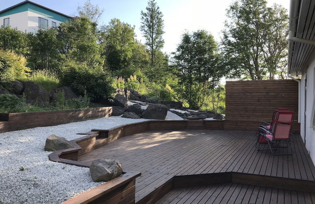 ICELAND SJF Villa , Hot tub & Outdoor Sauna Amazing Mountains View - 15 min to downtown - Foto 74