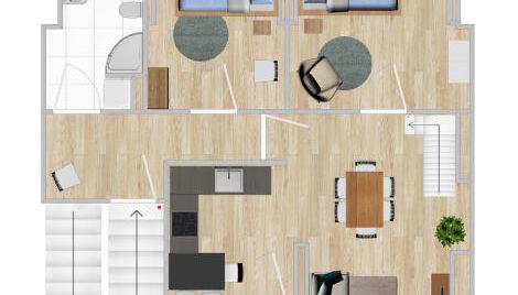 Gemütliche neurenovierte Dachgeschosswohnung - Foto 2