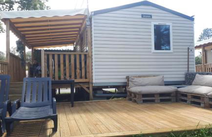 En bord d'eau - charmant Mobil-home climatisé - Cap ferret - Foto 11