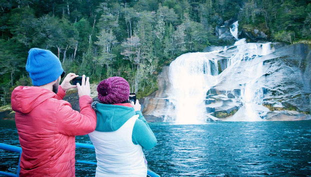 En la Cascada de los cántaros