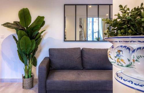 PENTHOUSE Loft 5MIN PALAIS DES FESTIVALS AND BEACH terrace view on castle - Photo 25