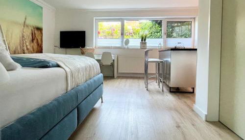 FeWo Studio 'Ein Bett im Kornfeld', Küche, 30qm, Souterrain - Foto 3