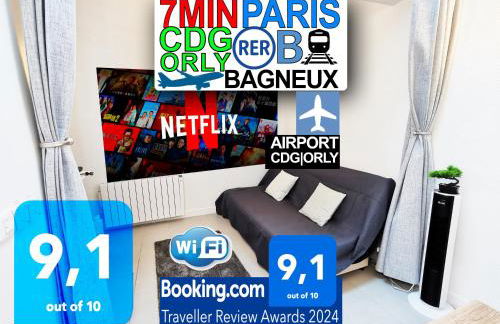 Bagneux Paris RER B Confort Netflix - Foto 1