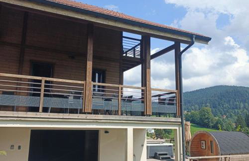 Chalet Bois le Havre du sotrè Gérardmer Sauna panoramique jacuzzi 14 personnes et 1 bébé - Photo 6