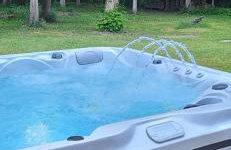 NALAN Godvicien, Spa, piscine chauffée, forêt, 14 pers - Foto 5