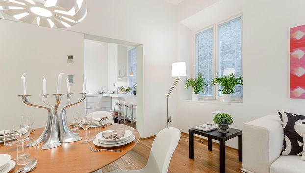 Casa Patricia, A homey luxury modern & quiet apartment with PARKING & garden within the walls - Foto 2, Habitación