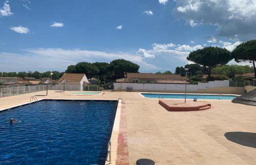 Maison 6 personnes climatisée dans résidence avec piscine à 900 M des plages - Foto 1