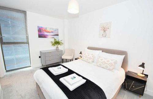 Modern 2 Bed Flat in Central Manchester w Balcony - Foto 20