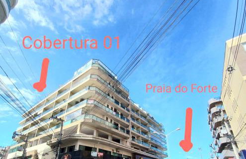 Cobertura duplex 50 m Praia do Forte com piscina na cobertura - Foto 3