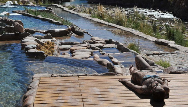 Excursión al Parque Termal de Cacheuta - Foto 3, Disfrutando del Parque Termal de Cacheuta