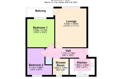 Kentmere Apartment Thamesmead - Foto 14