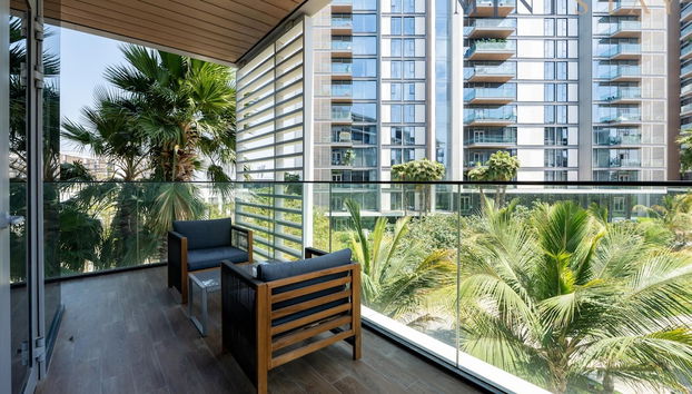 Modern Bluewaters 1BR w Relaxing Balcony View - Foto 3, Habitación