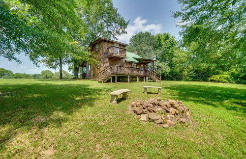 Picturesque Oklahoma Cabin on 80 Acres with Views! - Foto 28