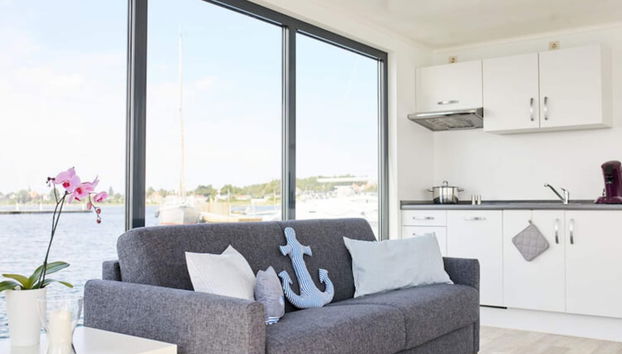 Houseboat in Egernsund at the Marina Minde - Foto 3, Zona de estar