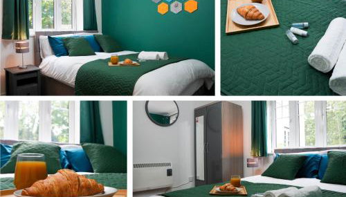 Whole 2-Bed Apartment - Contractors, Professionals, ULEZ Free, Free Parking, B'ham City 10mins - Foto 3, towels