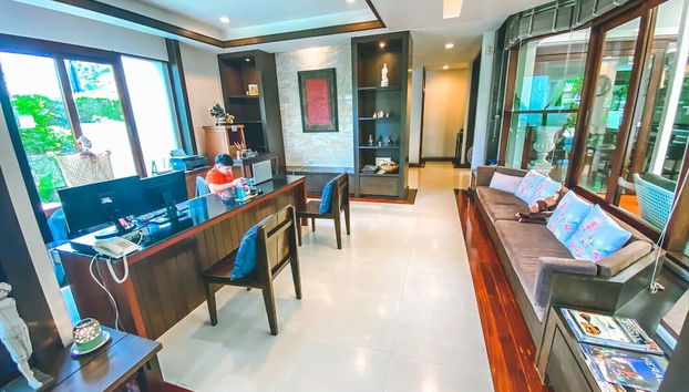 Sala de estar do lobby