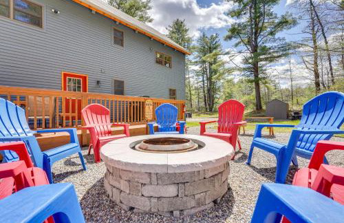 Athol Cabin with Deck and Fire Pit, 10 Mi to Lake - Foto 33