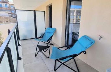 LE SEGRETO, Appt Neuf dans résidence de Standing, Superbe Déco, Centre, 2 Parkings Privés, Climatisation - Foto 15