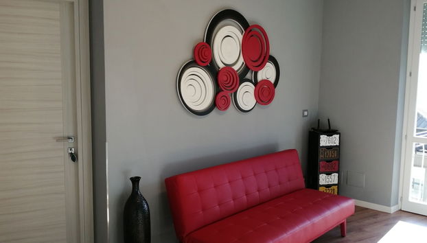 Coin salon dans le hall