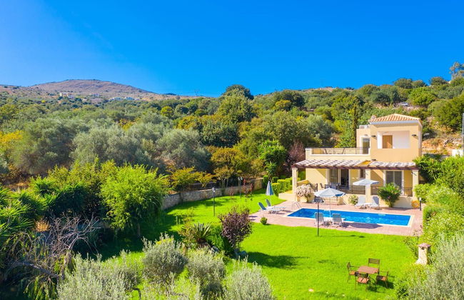 Villa Mary Large Private Pool Walk to Beach Sea Views A C Wifi - 1975 - Foto 8