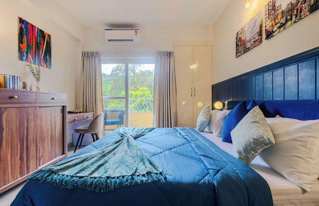 Alaya Stays Veera Marina 1BHK with Pool - Foto 17