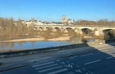Cosy Loire, T2 neuf, front de Loire ,vue cathédrale,5min à pied centre ville et parking privé - Foto 1