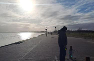 Studio mit Meerblick und großer Loggia - Direktzugang zur Nordsee - Foto 32