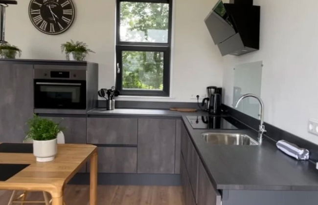 Modern Holiday Home With a Deco Fireplace - Foto 4