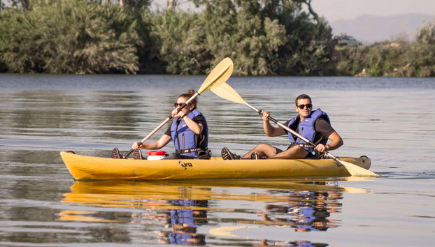 Balade en kayak à la isla de Gracia