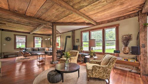 Game Room and Fire Pit Peaceful Catskills Farmhouse - Foto 1