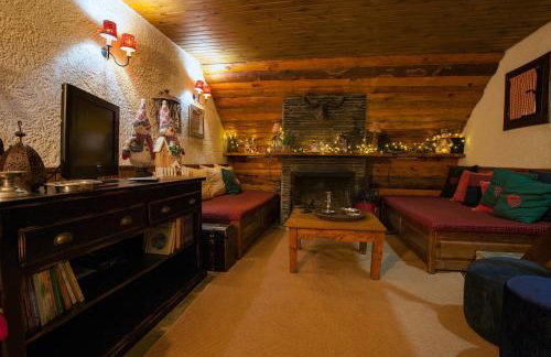 Dandy Villas Agoriani - Chalet Erato - Fireplace - Foto 11
