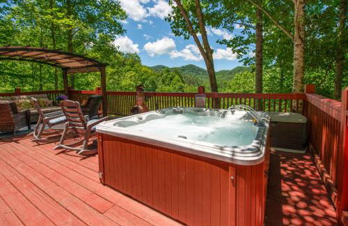 Hot Tub, Fire Pit and Lake Access! Almond Cabin - Foto 31