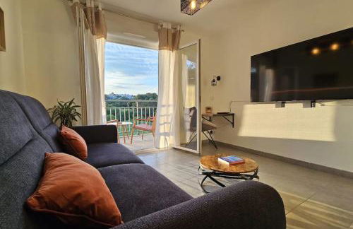 Le T2 Green, 4 pers, clim, piscine, parking - Foto 10