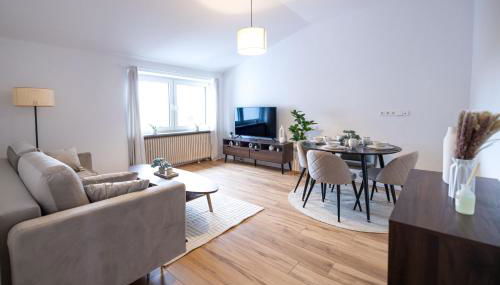 Business Design-Apartment Duisburg - 55qm, Küche & Arbeitsplatz - by Lott Living - Foto 4