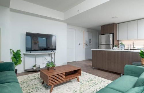 Central Square 3BR Condo with Downtown View Gym and Parking - Foto 26