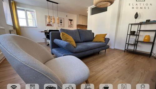 traumhafte Business & Relax Wohnung direkt im Stadtkern Oettingens by Elation Homes - Foto 4