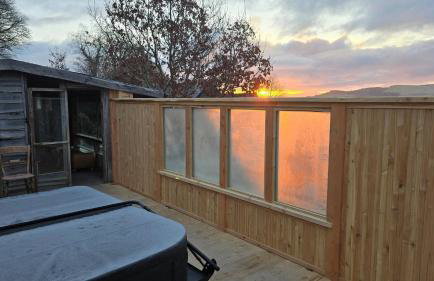 Luxury Welsh wooden cabin - Foto 39