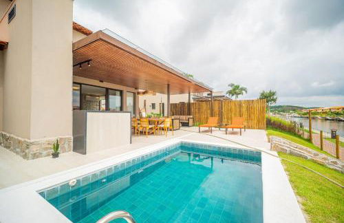 Bz53 Casa con piscina frente al Canal - Arete - Foto 38