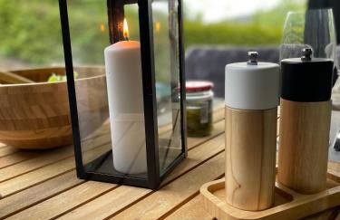 Ferienhaus Kleine Auszeit in der Natur mit Kamin, Yogamatten, schöne Küche - Foto 29