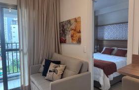 Studio espetacular em prédio premium em Pinheiros ao lado da Paulista e Faria Lima - Foto 1