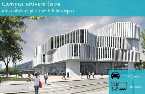 New Le Chouch'heim F1 27 m2 Renovated 2025 clim tv internet - Foto 5